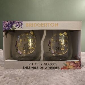 Bridgerton Stemless Wine Glasses